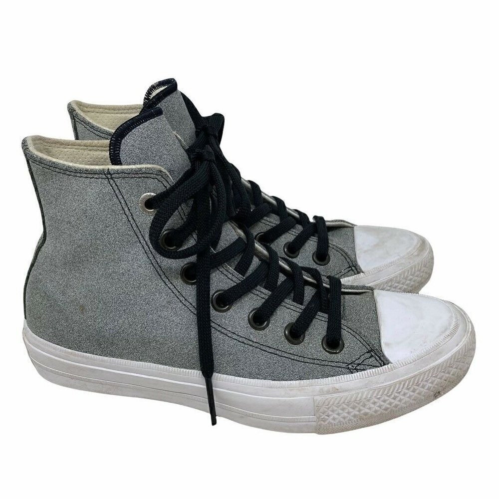 Converse Unisex Chuck Taylor II Athletic Shoes Gray 6